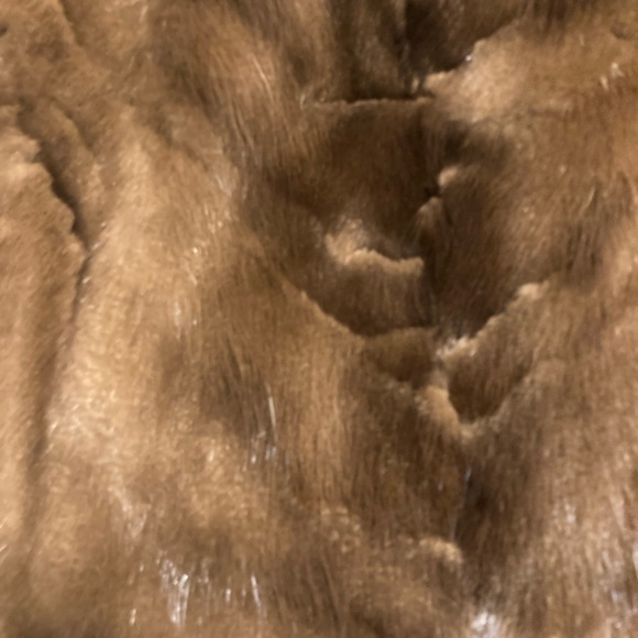 Tendler Denim Mink Lined Vest - Picture 10 of 12